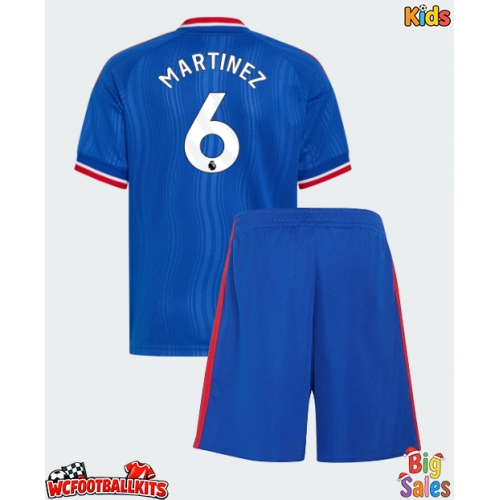 Manchester United Lisandro Martinez #6 Replica Away Stadium Kit for Kids 2026-27 Short Sleeve (+ pants)